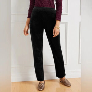 Talbots Chatham velvet tapered ankle pant 12